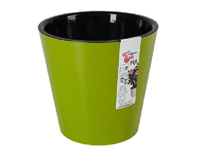 Горшок для цветов Фиджи д 200 мм 4 л салатовый 1554/12